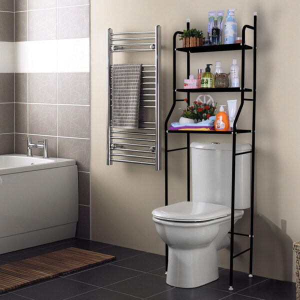 Étagère WC Gain de Place – Rangement Salle de Bain Moderne