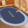 Tapis de bain antidérapant absorbant – Séchage rapide, plusieurs tailles disponibles