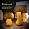 Lampe de Table Champignon Design – Éclairage Doux pour Chambre & Intérieur Moderne