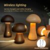 Lampe de Table Champignon Design – Éclairage Doux pour Chambre & Intérieur Moderne