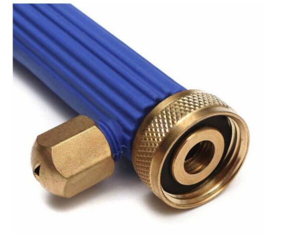 Pistolet d’Arrosage Haute Pression 15 m – Lance de Nettoyage Aluminium pour Voiture & Jardin