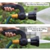 Lance d’Arrosage Haute Puissance – Buse Turbo pour Jardin & Lavage de Voiture