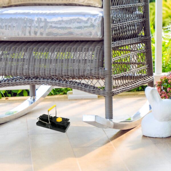 Lot de 6 Pièges à Souris et Rats Réutilisables – Pièges Mécaniques Puissants Anti-Rongeurs