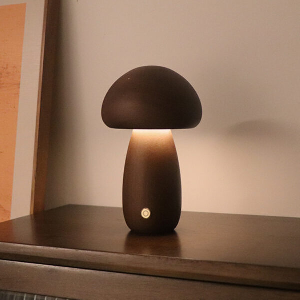 Lampe de Table Champignon Design – Éclairage Doux pour Chambre & Intérieur Moderne