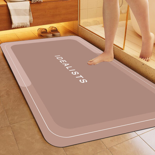 Tapis de bain antidérapant absorbant – Séchage rapide, plusieurs tailles disponibles