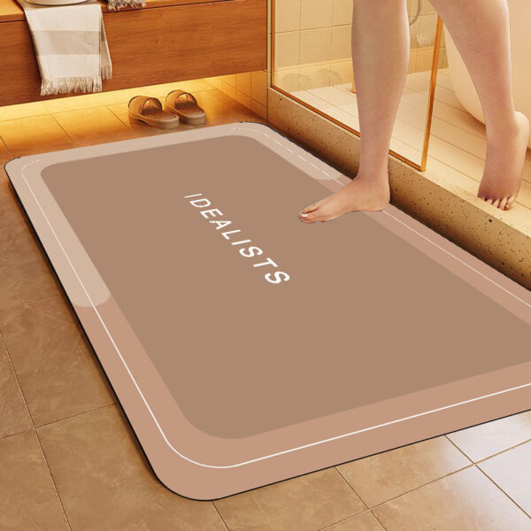 Tapis de bain antidérapant absorbant – Séchage rapide, plusieurs tailles disponibles