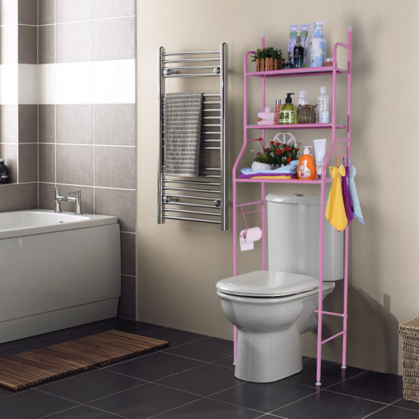 Étagère WC Gain de Place – Rangement Salle de Bain Moderne