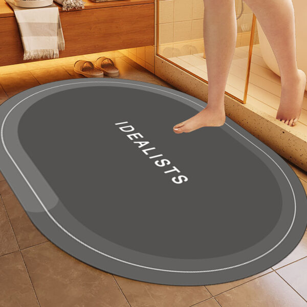 Tapis de bain antidérapant absorbant – Séchage rapide, plusieurs tailles disponibles