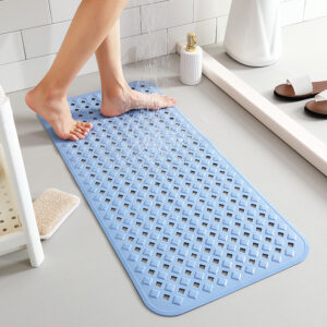 Tapis de Douche Antidérapant en PVC – Solide, Moderne et Sécurisant pour Salle de Bain