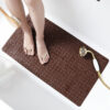 Tapis de Douche Antidérapant en PVC – Solide, Moderne et Sécurisant pour Salle de Bain