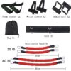Ensemble Fitness Bounce Trainer – Cordes de Résistance Latex pour Agilité, Sauts & Puissance