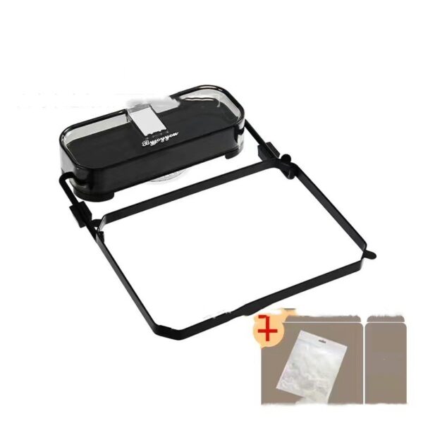 Filtre d’évier avec ventouses – Support pliable pour déchets alimentaires