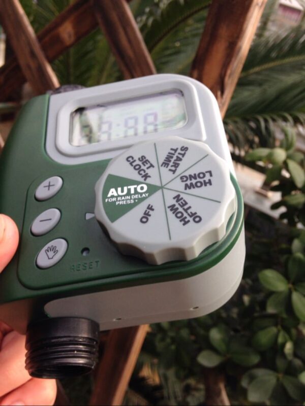 Programmateur d’Arrosage Automatique pour Jardin – Minuteur d’Irrigation LCD Intelligent pour Tuyau et Arroseur