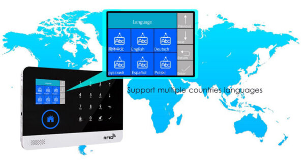 Alarme de Sécurité Intelligente GSM & WiFi avec Application Mobile – Système Anti-Intrusion Connecté