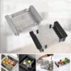 Panier Filtrant d’Évier en Acier Inoxydable – Égouttoir Anti-Déchets