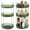 Organisateur de Maquillage Rotatif à 3 Niveaux – Rangement Cosmétique Pratique et Élégant