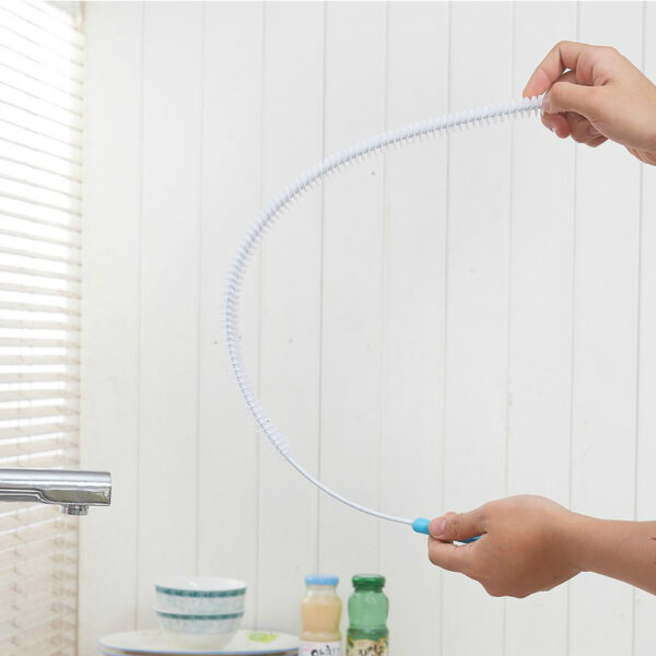 Déboucheur de Canalisation Flexible – Nettoyage Évier & Salle de Bain