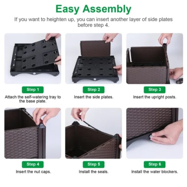 Garden Terrace Balcony With Self Watering System