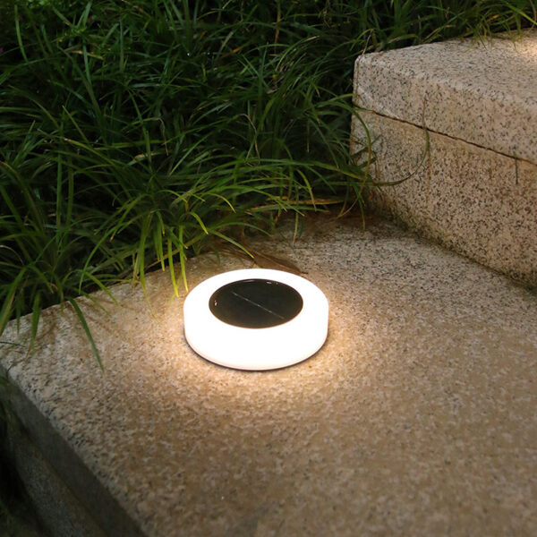 Lampe Solaire Encastrable de Jardin – Éclairage Extérieur LED IP65