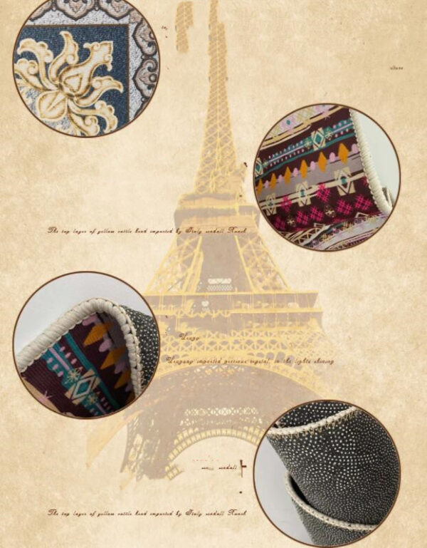 Tapis Européen Rétro Imprimé – Tapis Décoratif Classique pour Salon & Chambre