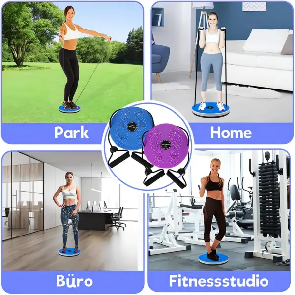 Plateau d'équilibre pour le massage de la taille, plaque de fitness pour la perte de poids, exercice de massage des pieds