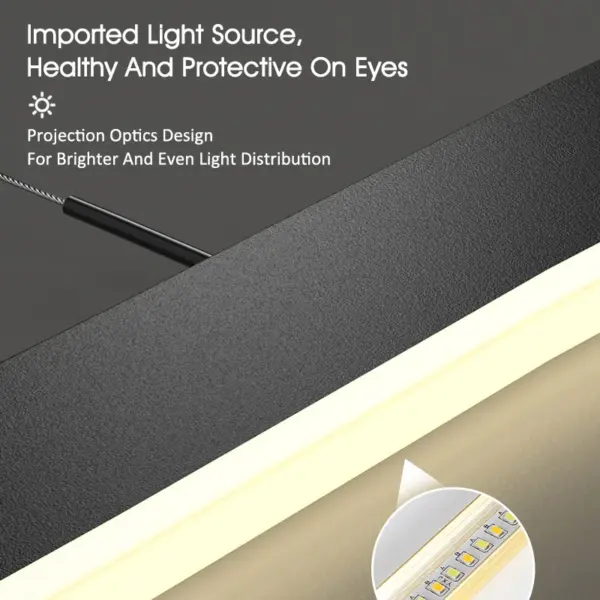 Plafonnier LED Suspendu Moderne – Luminaire Décoratif pour Salon et Chambre