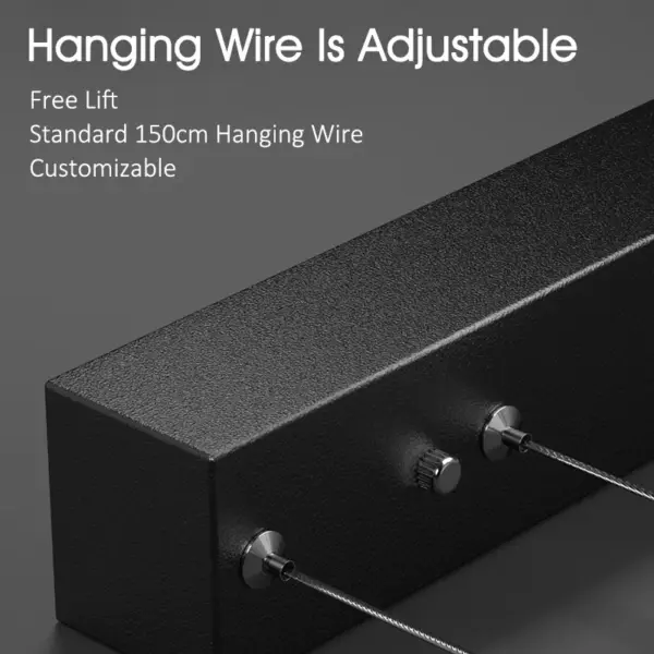 Plafonnier LED Suspendu Moderne – Luminaire Décoratif pour Salon et Chambre