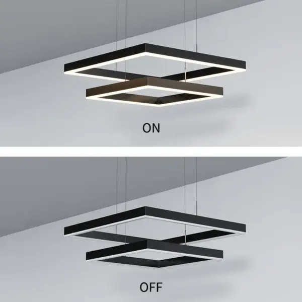 Plafonnier LED Suspendu Moderne – Luminaire Décoratif pour Salon et Chambre