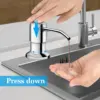 Distributeur de savon liquide pour évier de cuisine, pompe en acier inoxydable 350ML 500ML, bouteille de savon liquide, support d'évier, distributeur de savon à pression manuelle