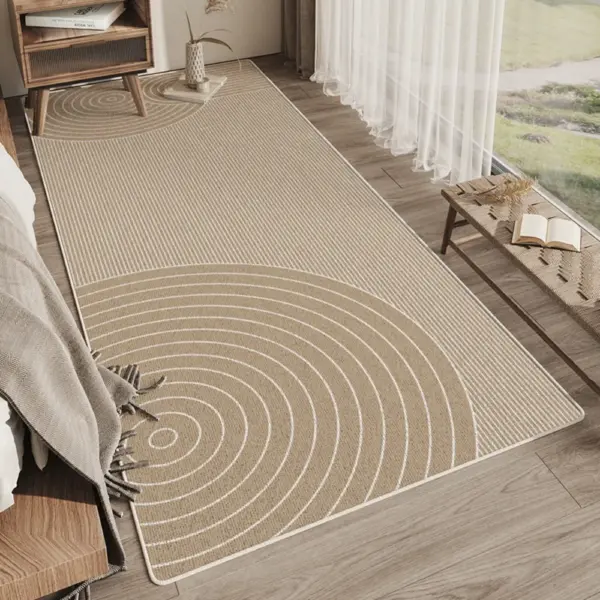 VIKAMA – tapis latéral Simple pour chambre à coucher, tapis latéral de salon, coussin de suspension de balcon, décoration de maison antidérapante