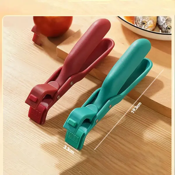Pince à plaque chauffante Anti-brûlure, bol, Clips à vaisselle, support à pince de cuisson, pinces antidérapantes en Silicone pour plats de cuisine, bols assiettes