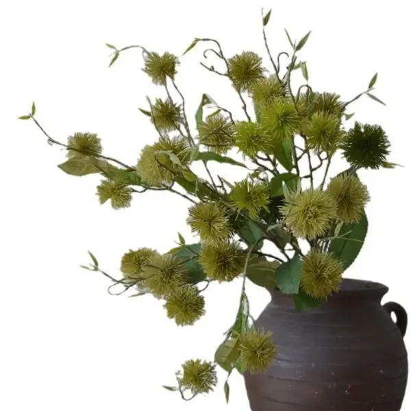 Plantes Artificielles de Pissenlit pour Décoration de Mariage, Bouquet, Vases pour la Maison, Fausses Fleurs Décoratives, Pot de Fleurs Ornemental à Lework Grossier