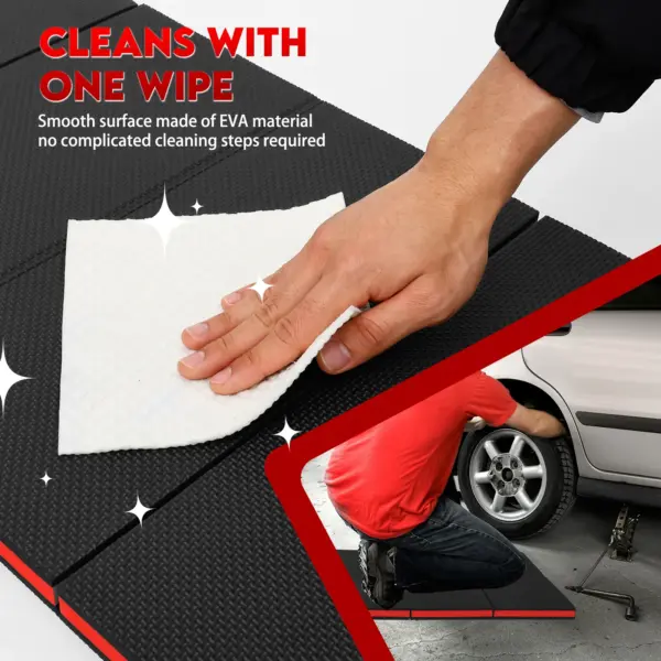 Tapis à genoux pliable en mousse EVA, pour Garage, mécanicien, travail, tapis épais imperméable, outil de protection pour le jardinage et la réparation automobile