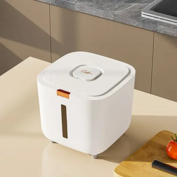 Seau à riz hermétique 5/10 kg – Boîte de rangement anti-humidité et anti-insectes