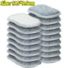 Nouvelles éponges de nettoyage épaissies argent Double face chiffon à vaisselle cuisine plat Pot forte lingette de nettoyage tampons à récurer magiques