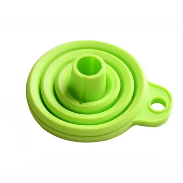 Entonnoir d'huile de voiture, 2 pièces, liquide automatique, pliable, Portable, pour verser le moteur facile, accessoires de voiture