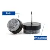 Clous en feutre plastique 14-28mm, 30 pièces, antidérapants, pour chaise, Table, lit, placard, pieds, meubles, protection de sol en bois, quincaillerie pour ongles