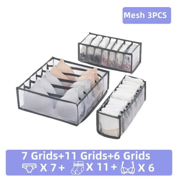 Boîte de rangement pour pantalons et jeans, tiroirs, organisateur pour sous-vêtements, soutien-gorge, chaussettes, garde-robe, organisateur de vêtements, armoire, organisateurs de T-Shirt, rangement