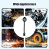 5W Led Machine-outil lumière Machine lampe de travail lumière LED Flexible Base magnétique tour lumière lampe industrielle avec Long tuyau