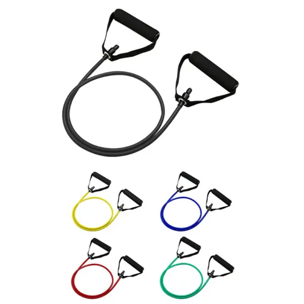 Bandes de résistance avec poignées, bandes d'entraînement avec poignées pour hommes et femmes, équipement d'entraînement de force