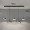 Plafonnier LED Suspendu à Anneaux – Luminaire Moderne pour Salon et Salle à Manger
