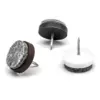 Clous en feutre plastique 14-28mm, 30 pièces, antidérapants, pour chaise, Table, lit, placard, pieds, meubles, protection de sol en bois, quincaillerie pour ongles