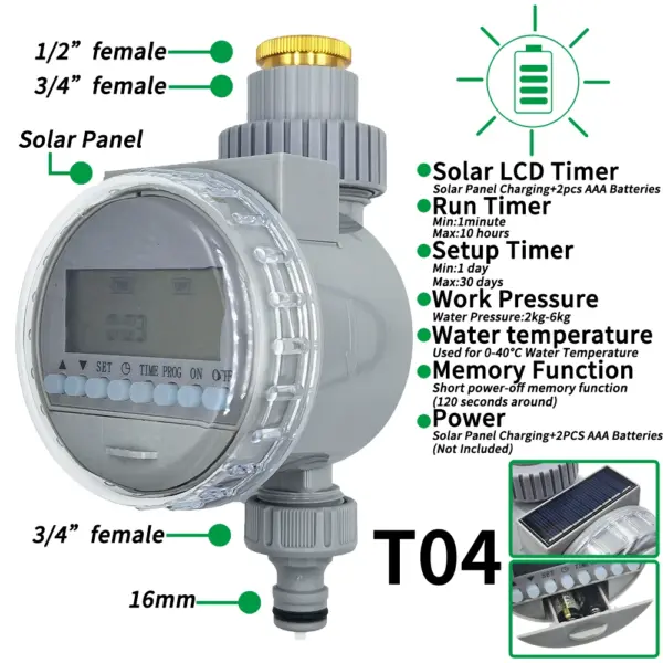 Kit de système d'arrosage automatique pour Micro Irrigation goutte-à-goutte de jardin, 5-50M, contrôleur de minuterie, bricolage, refroidissement par pulvérisation de brume pour plantes en pot