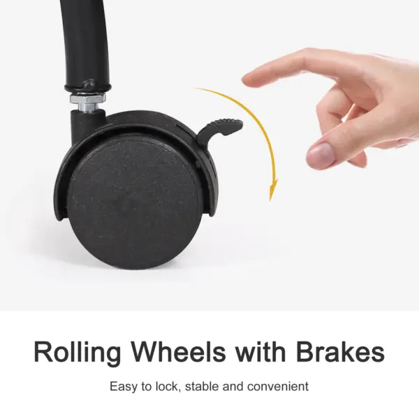 4 couches 6 Pots porte-fleurs plante support étagère 4 roues libre mobile affichage étagère support balcon