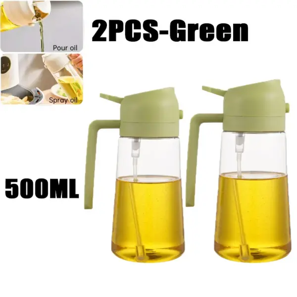 Bouteille Pulvérisateur d’Huile d’Olive 200/300/500 ml – Spray pour Cuisine et Barbecue