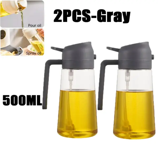 Bouteille Pulvérisateur d’Huile d’Olive 200/300/500 ml – Spray pour Cuisine et Barbecue