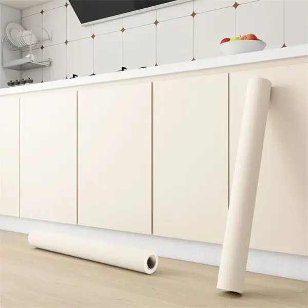 Papier peint vinyle auto-adhésif extra épais – Imperméable, isolant et résistant à la moisissure