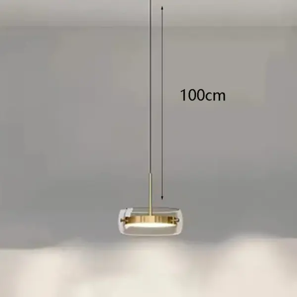 Plafonnier LED Suspendu à Anneaux – Luminaire Moderne pour Salon et Salle à Manger