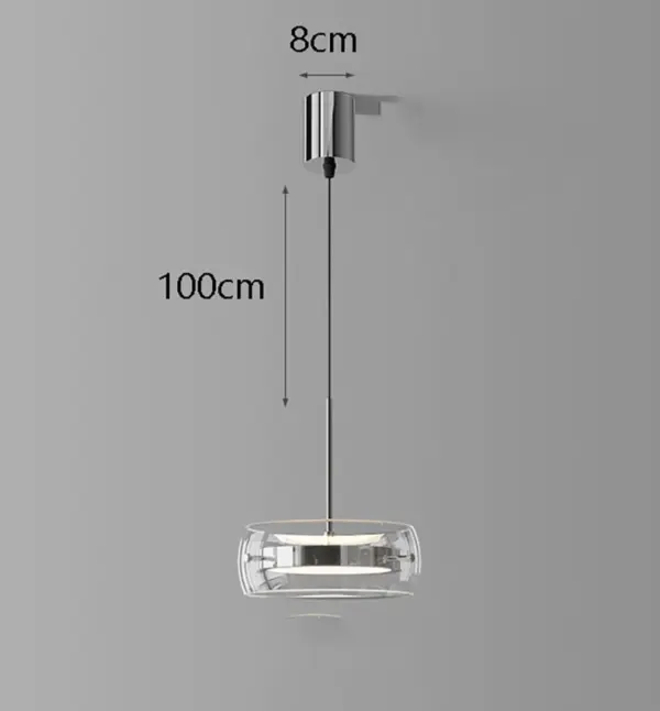 Plafonnier LED Suspendu à Anneaux – Luminaire Moderne pour Salon et Salle à Manger