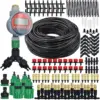 Kit de système d'arrosage automatique pour Micro Irrigation goutte-à-goutte de jardin, 5-50M, contrôleur de minuterie, bricolage, refroidissement par pulvérisation de brume pour plantes en pot